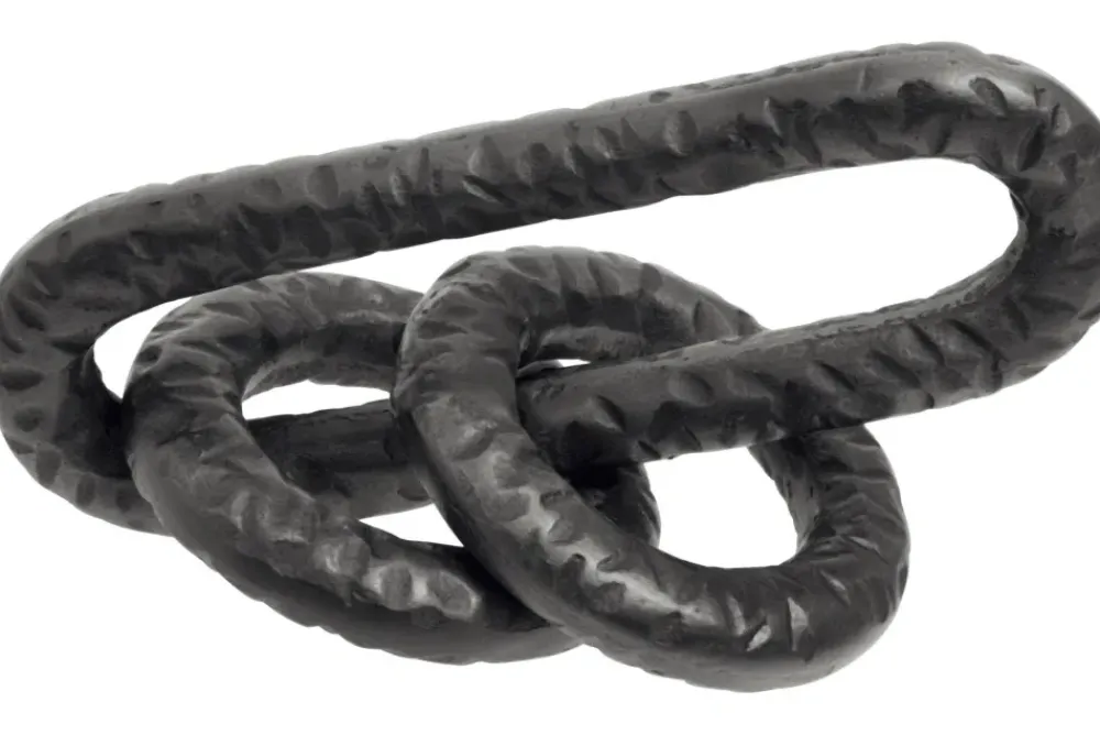 Table Top|Abstract^Statues & Sculptures Boundless Links 5cm Grey Metal Indoor Sculpture