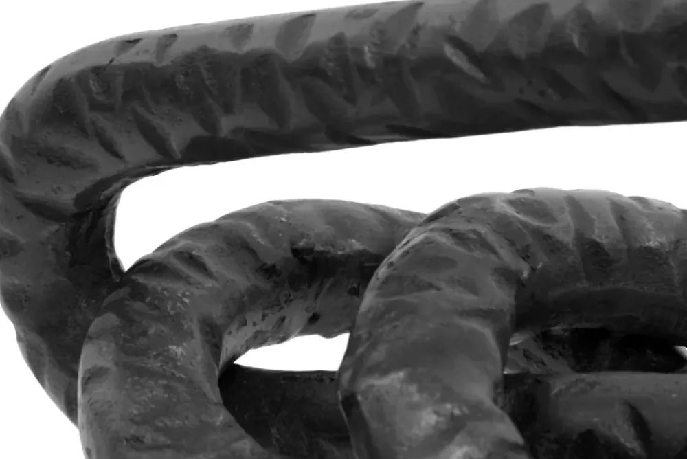 Table Top|Abstract^Statues & Sculptures Boundless Links 5cm Grey Metal Indoor Sculpture