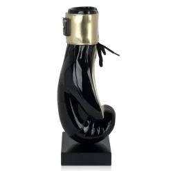 Table Top|Contemporary^Statues & Sculptures Boxing Hero 37cm Black Resin Indoor Sculpture