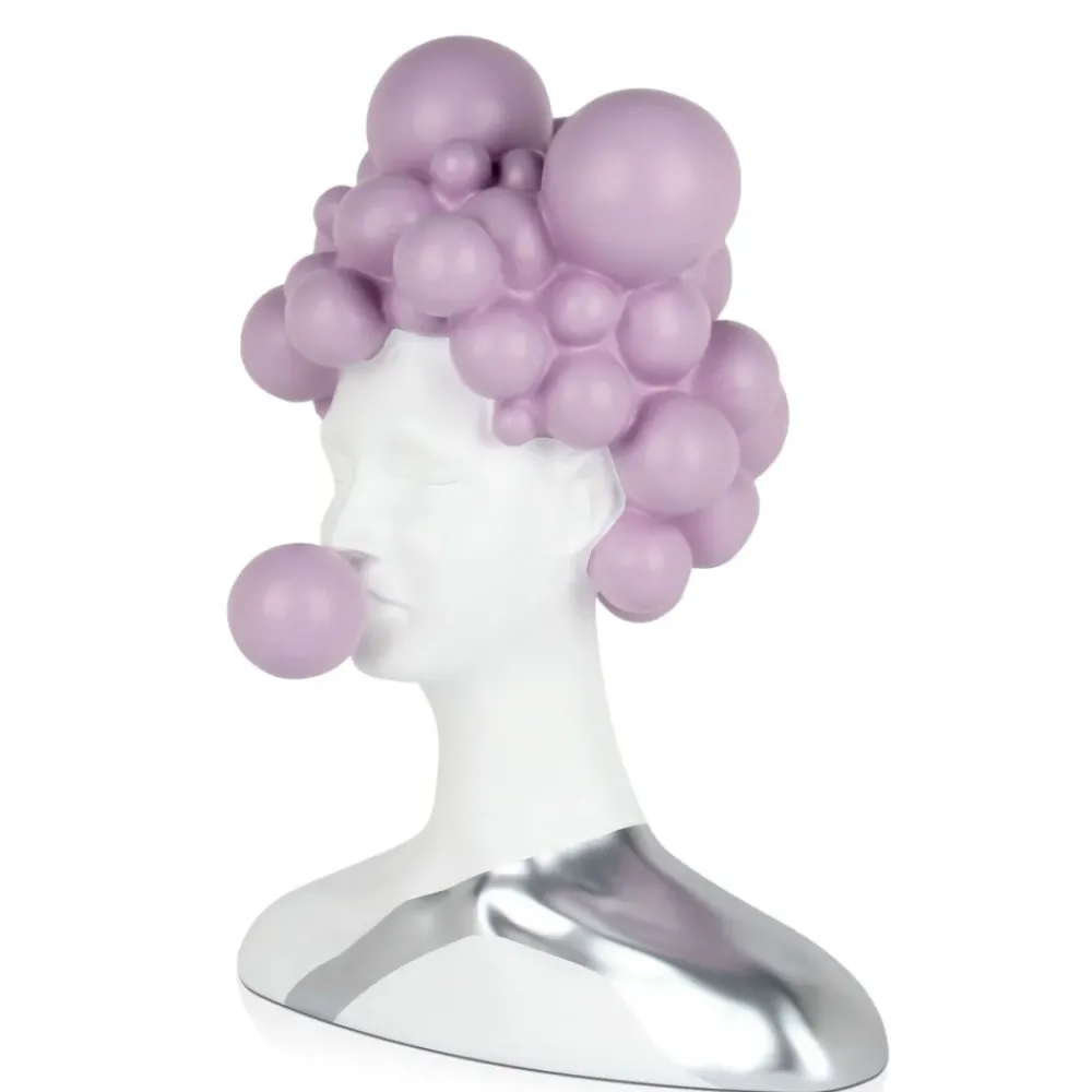 Figurative|Table Top^Statues & Sculptures Bubble Bliss 47cm Lilac Resin Indoor Sculpture