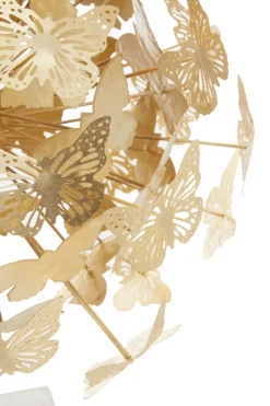 Table Top|Abstract^Statues & Sculptures Butterfly Mirage 64cm Gold Metal Indoor Sculpture