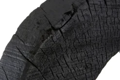 Table Top|Abstract^Statues & Sculptures Carbon Halo 53cm Black Wood Indoor Sculpture