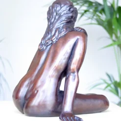 Figurative|Table Top^Statues & Sculptures Caterina II Figurine Bronze Indoor Sculpture