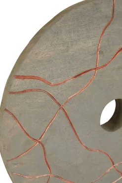 Table Top|Abstract^Statues & Sculptures Celestial Circle 50cm Wood Indoor Sculpture