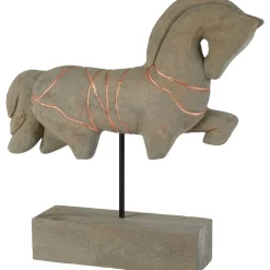 Table Top|Animals^Statues & Sculptures Celestial Horse 40cm Wood Indoor Sculpture