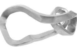 Table Top|Abstract^Statues & Sculptures Celestial Loop 24cm Silver Metal Indoor Sculpture
