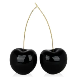 Table Top|Contemporary^Statues & Sculptures Cherry Fusion 55cm Black Resin Indoor Sculpture