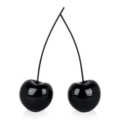 Table Top|Contemporary^Statues & Sculptures Cherry Fusion 43cm Black Resin Indoor Sculpture