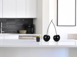 Table Top|Contemporary^Statues & Sculptures Cherry Fusion 43cm Black Resin Indoor Sculpture