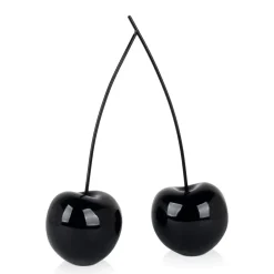 Table Top|Contemporary^Statues & Sculptures Cherry Fusion 43cm Black Resin Indoor Sculpture