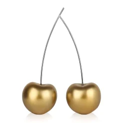 Table Top|Contemporary^Statues & Sculptures Cherry Fusion 43cm Gold Resin Indoor Sculpture