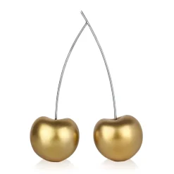 Table Top|Contemporary^Statues & Sculptures Cherry Fusion 43cm Gold Resin Indoor Sculpture