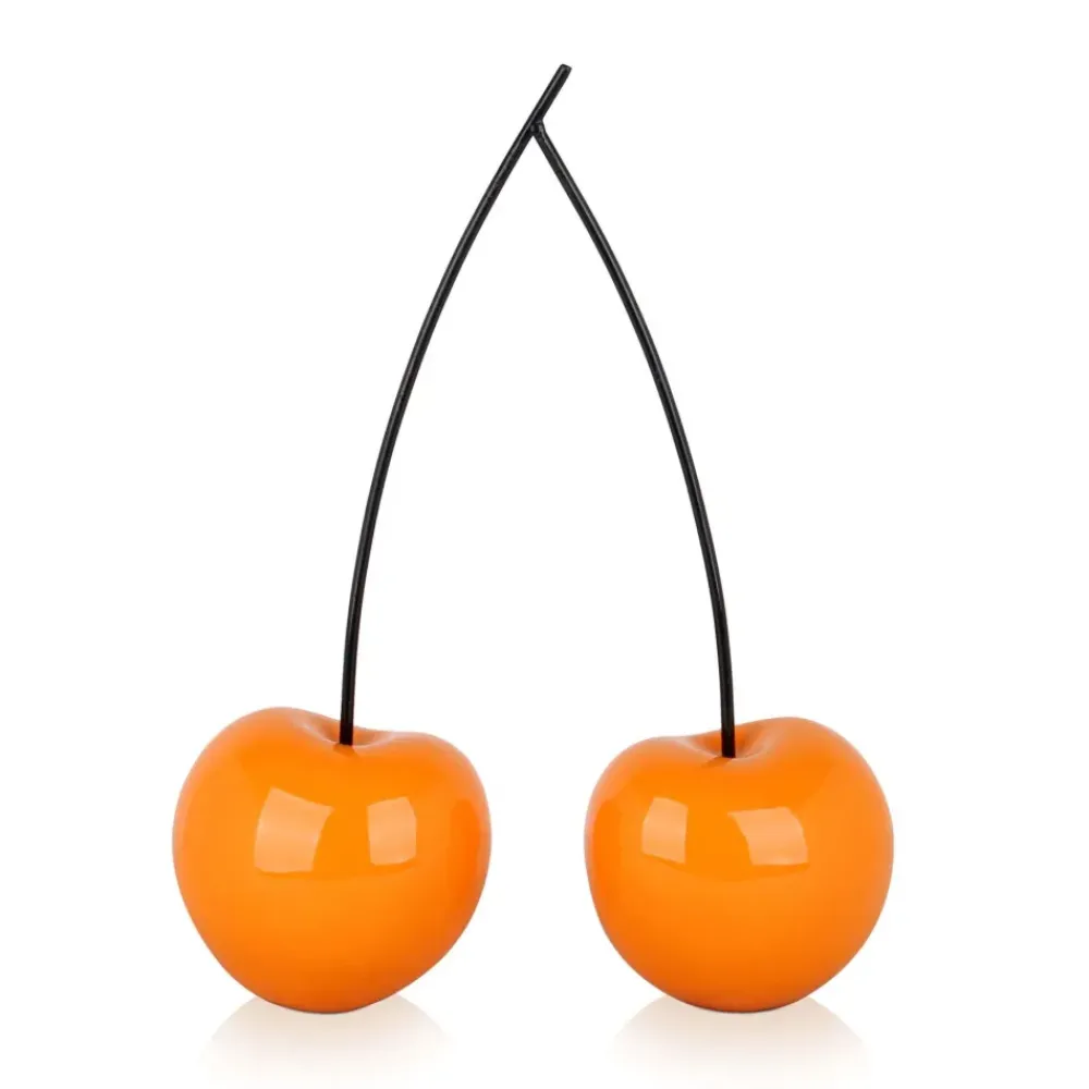 Table Top|Floor Standing^Statues & Sculptures Cherry Fusion 43cm Orange Resin Indoor Sculpture