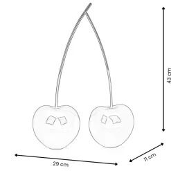Table Top|Floor Standing^Statues & Sculptures Cherry Fusion 43cm Orange Resin Indoor Sculpture
