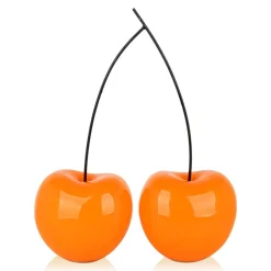 Table Top|Floor Standing^Statues & Sculptures Cherry Fusion 55cm Orange Resin Indoor Sculpture