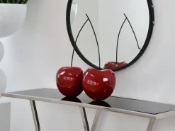Table Top|Contemporary^Statues & Sculptures Cherry Fusion 55cm Red Resin Indoor Sculpture