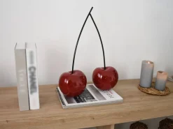 Table Top|Contemporary^Statues & Sculptures Cherry Fusion 43cm Red Resin Indoor Sculpture
