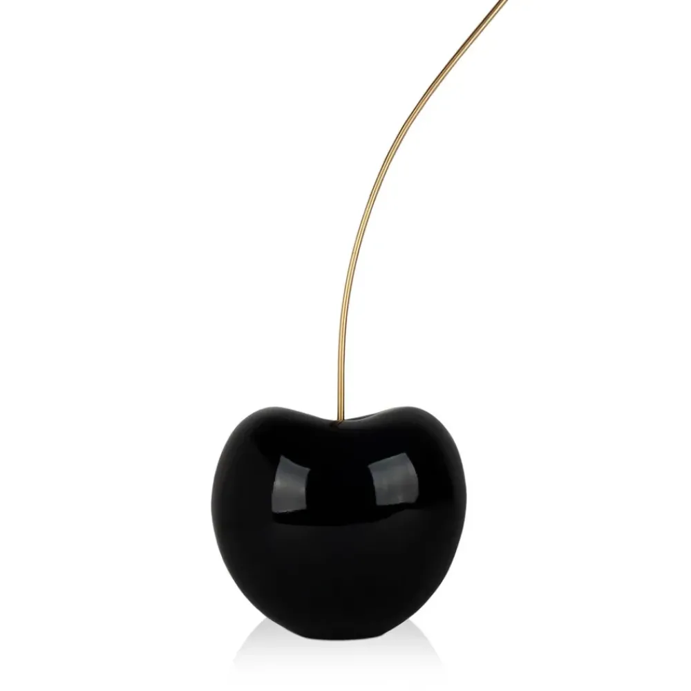 Table Top|Contemporary^Statues & Sculptures Cherry Pop 54cm Black Resin Indoor Sculpture