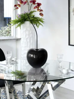 Table Top|Contemporary^Statues & Sculptures Cherry Pop 66cm Black Resin Indoor Sculpture