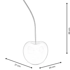 Table Top|Contemporary^Statues & Sculptures Cherry Pop 66cm Black Resin Indoor Sculpture