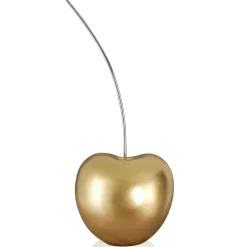 Table Top|Contemporary^Statues & Sculptures Cherry Pop 66cm Gold Resin Indoor Sculpture