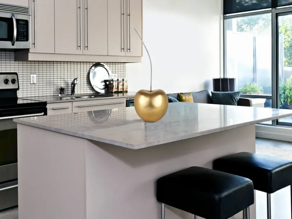 Table Top|Contemporary^Statues & Sculptures Cherry Pop 54cm Gold Resin Indoor Sculpture