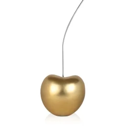 Table Top|Contemporary^Statues & Sculptures Cherry Pop 54cm Gold Resin Indoor Sculpture