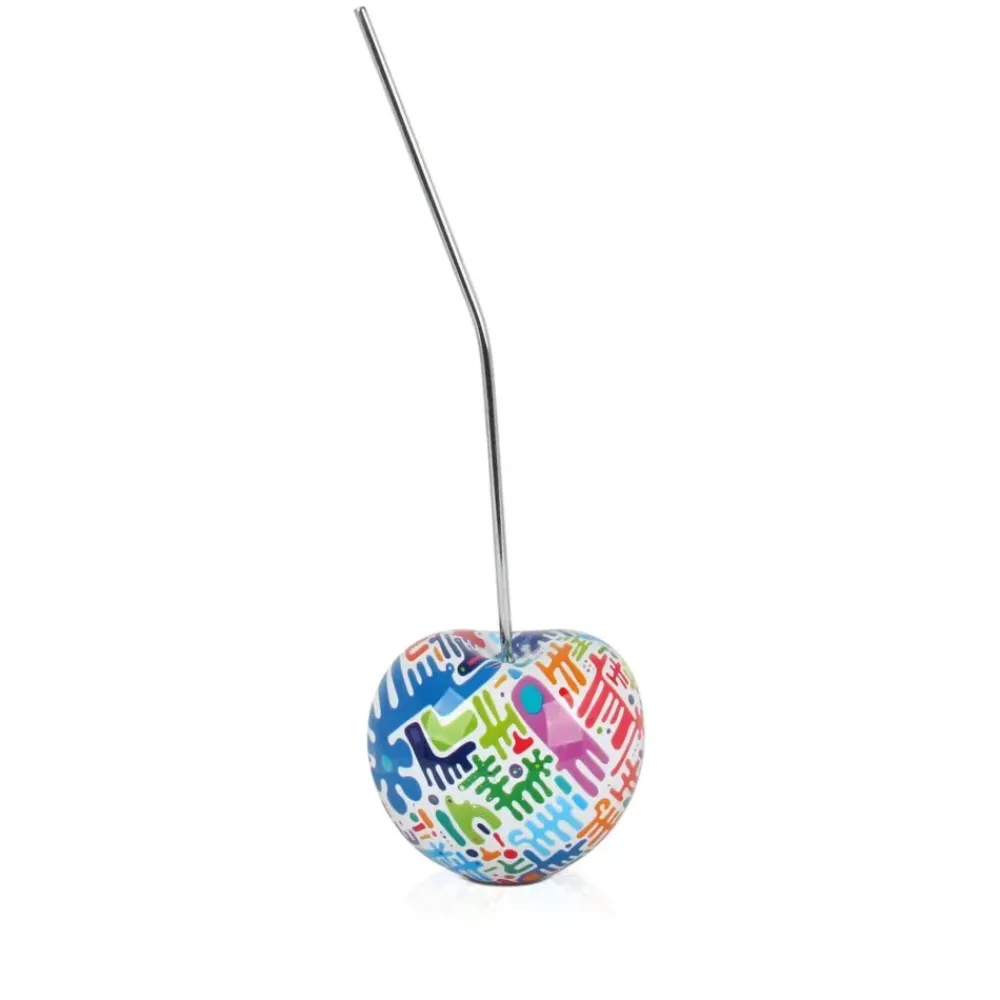 Table Top|Contemporary^Statues & Sculptures Cherry Pop 44cm Inca Art Resin Indoor Sculpture