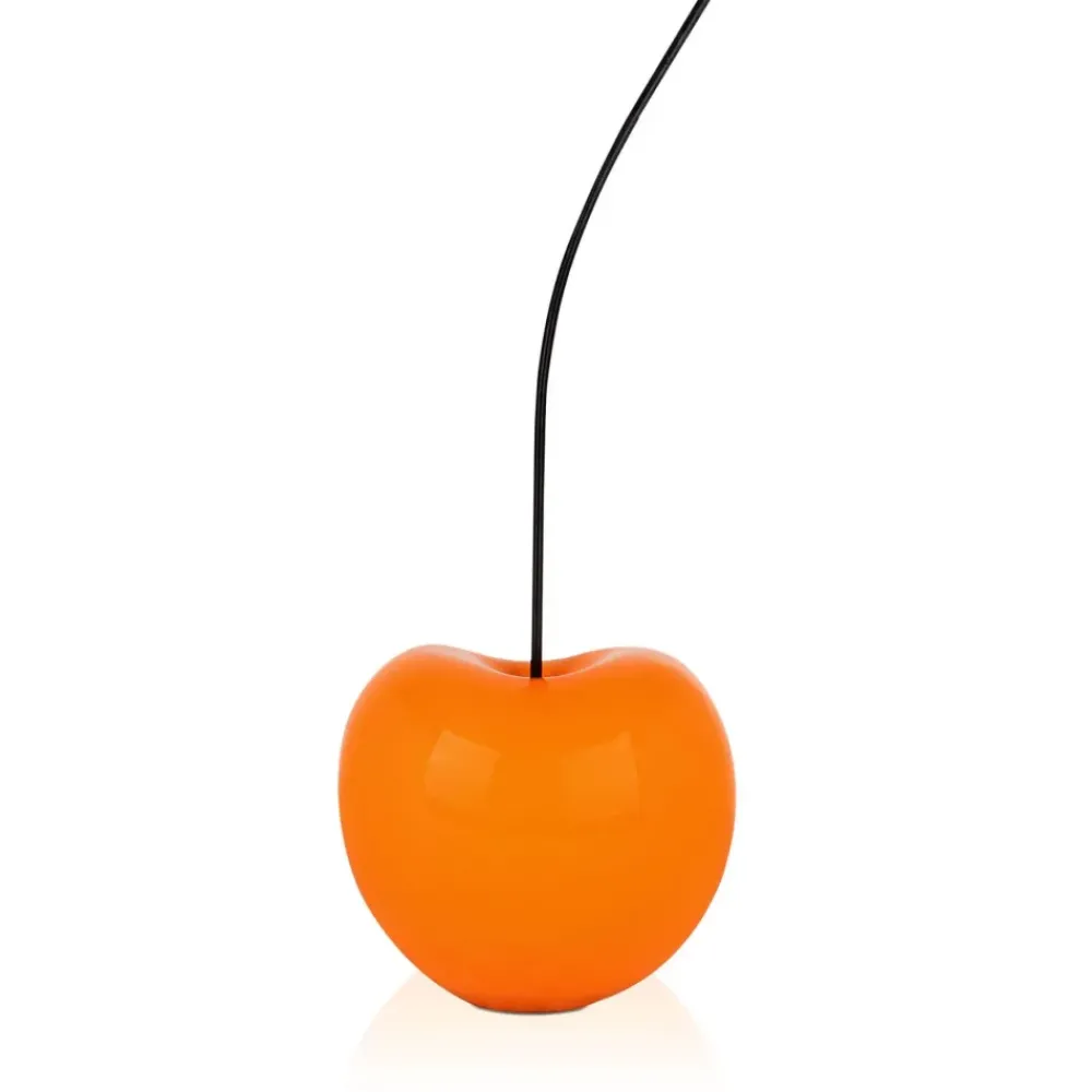 Table Top|Floor Standing^Statues & Sculptures Cherry Pop 54cm Orange Resin Indoor Sculpture