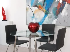 Table Top|Contemporary^Statues & Sculptures Cherry Pop 68cm Red Resin Indoor Sculpture