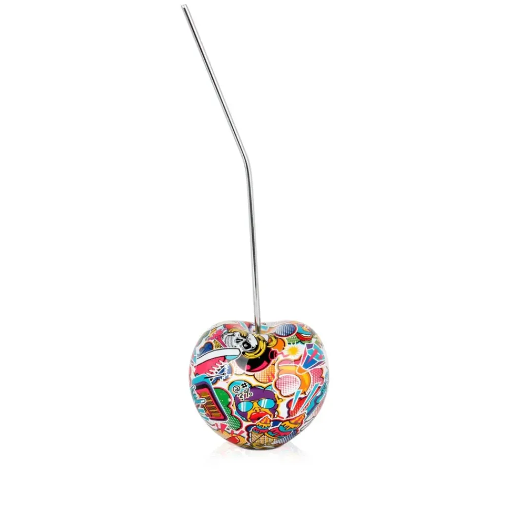 Table Top|Graffiti^Statues & Sculptures Cherry Pop 44cm Street Art Resin Indoor Sculpture