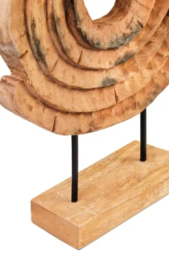 Table Top|Abstract^Statues & Sculptures Circular Dance 48cm Wood Indoor Sculpture