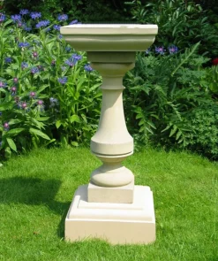 Plinths & Pedestals|Garden Sundials^Statues & Sculptures Classic Square 73cm Stone Sundial Pedestal