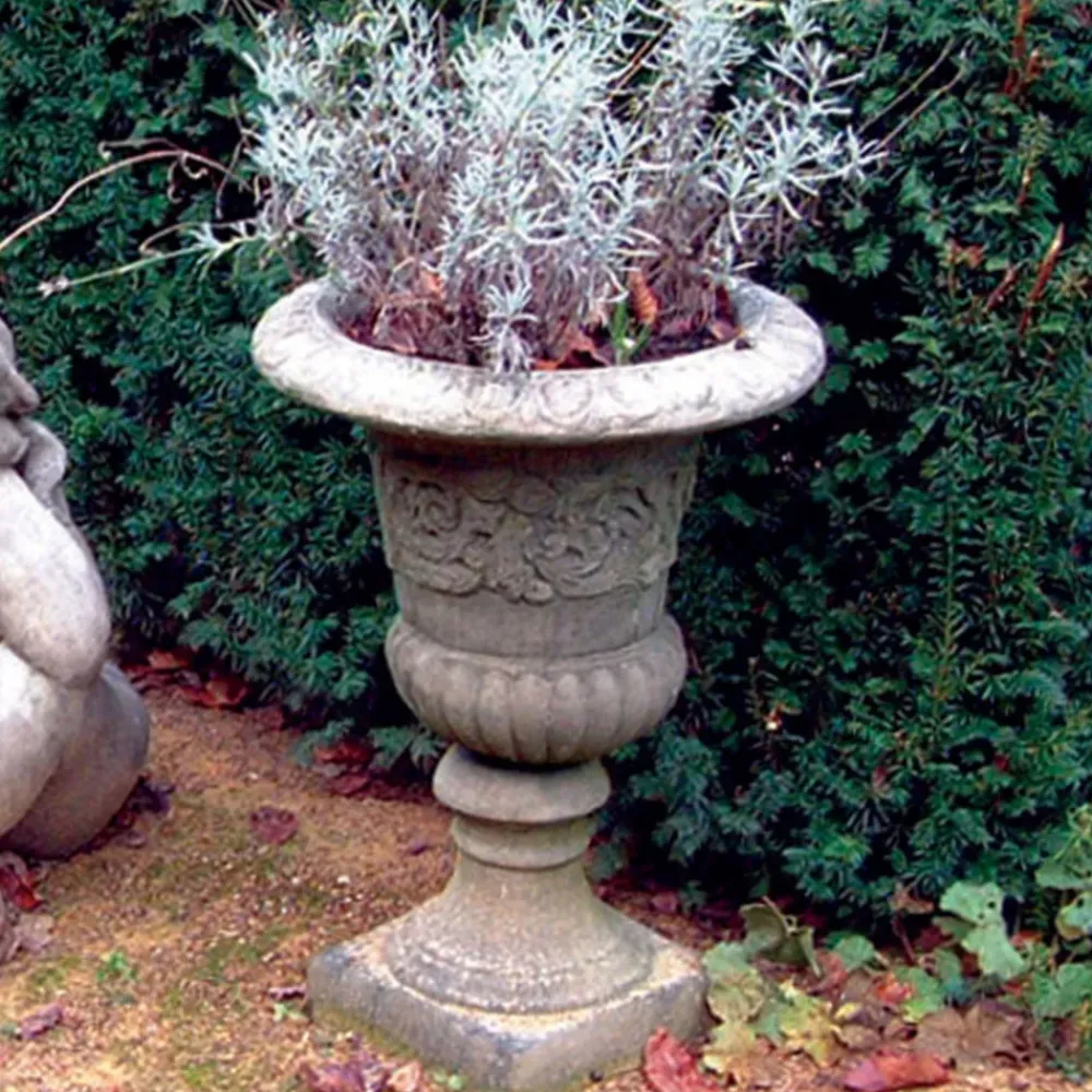 Large|Round^Statues & Sculptures Classic Vase Stone Garden Planter