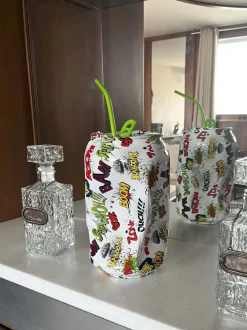 Table Top|Pop Art^Statues & Sculptures Comic Can 39cm Pop Art Resin Indoor Sculpture