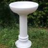 Bird Baths^Statues & Sculptures Coniston Modern Marble Resin Garden Birdbath