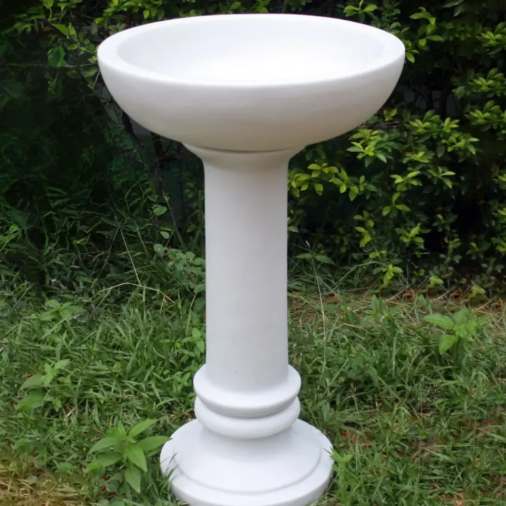 Bird Baths^Statues & Sculptures Coniston Modern Marble Resin Garden Birdbath