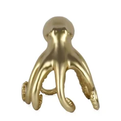 Table Top|Animals^Statues & Sculptures Cosmic Octopus 31cm Gold Resin Indoor Sculpture