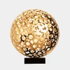 Table Top|Abstract^Statues & Sculptures Cosmic Sphere 48cm Gold Metal Indoor Sculpture