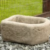 Troughs^Statues & Sculptures Countryside Design Stone Planter Garden Trough