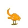 Table Top|Animals^Statues & Sculptures Cubic Bird 14cm Caio Yellow Resin Indoor Sculpture