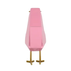 Table Top|Animals^Statues & Sculptures Cubic Bird 30cm Pink Resin Indoor Sculpture