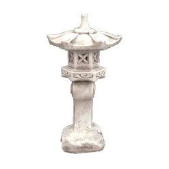 Pagodas^Statues & Sculptures Curved Japanese Pagoda Antique Stone Garden Ornament