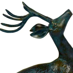 Stags & Deers^Statues & Sculptures Deer & Doe Bronze Metal Garden Statues