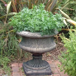 Large|Round^Statues & Sculptures Derbyshire Vase Stone Garden Planter