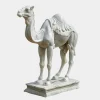 Wildlife|Modern^Statues & Sculptures Desert Camel 160cm White Marble Garden Statue v6