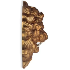 Wall Art|Animals^Statues & Sculptures Desert Lion 49cm Bronze Resin Wall Sculpture