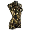 Figurative|Table Top^Statues & Sculptures Divine Torso 50cm Black Resin Indoor Sculpture