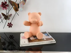 Table Top|Animals^Statues & Sculptures Dream Bear 22cm Pink Resin Indoor Sculpture