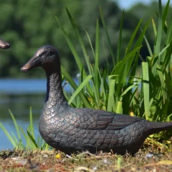 Ducks^Statues & Sculptures Ducks Aged Bronze Garden Ornaments